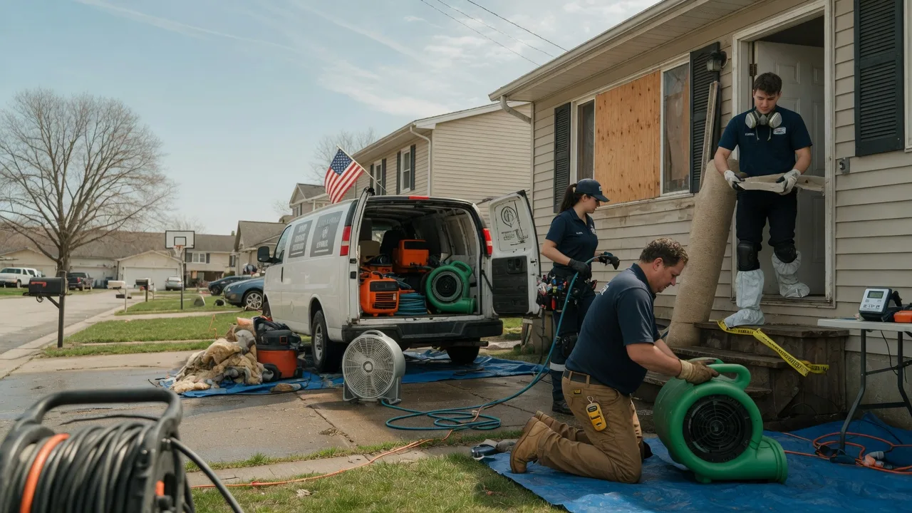 Water Damage Restoration in Henrietta, TX near me
